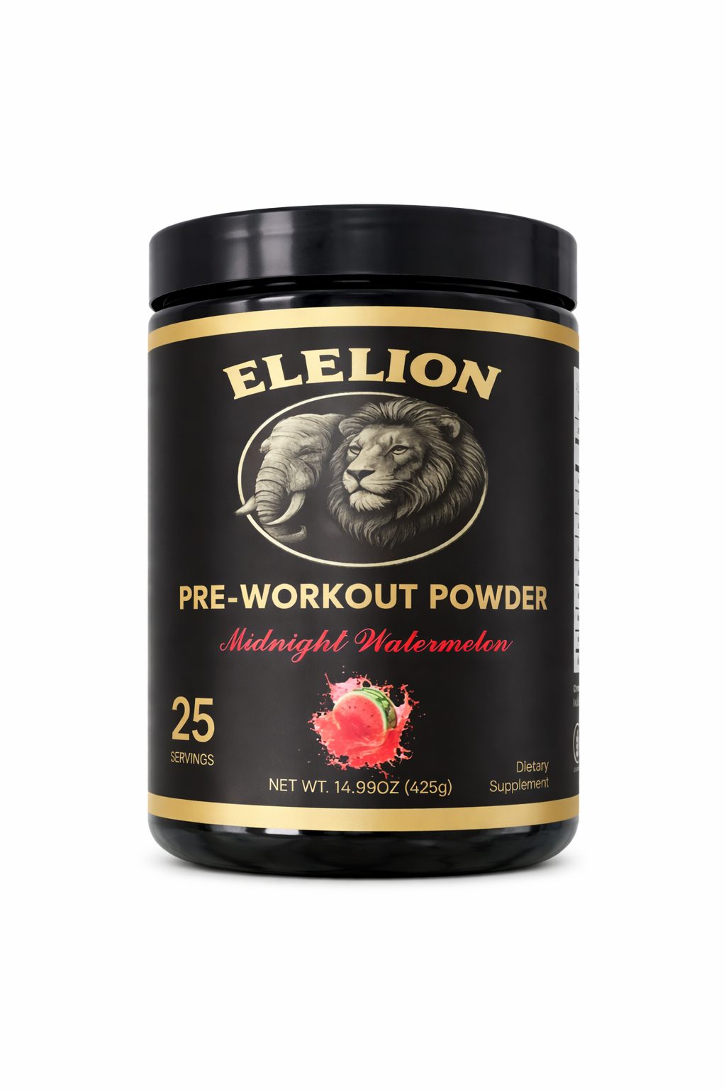 ELELION Pre-Workout Powder – Midnight Watermelon