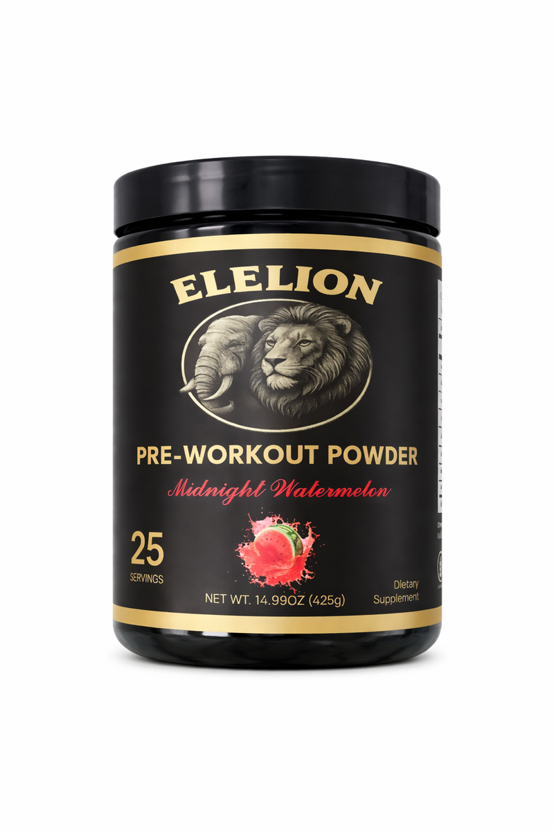 ELELION Pre-Workout Powder – Midnight Watermelon