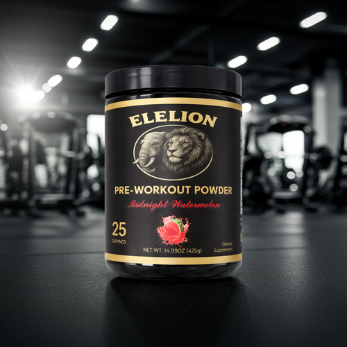 ELELION Pre-Workout Powder – Midnight Watermelon